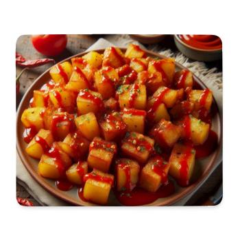 Patatas Bravas - Mousepad (Querformat) - Weiß - Vorne