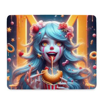 Clown Sweet Tooth 3D - Tapis de souris (format paysage) - blanc - Devant