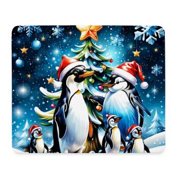 Cute Penguins - Mouse Pad (horizontal) - white - Front