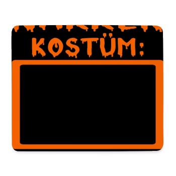 IRONIE NARREN KOSTÜM - SPAREN - Mousepad (Querformat) - Weiß - Vorne