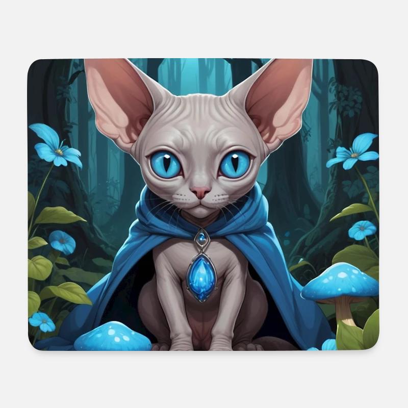 Goblin Sphynx - Mousepad (Querformat) - Weiß