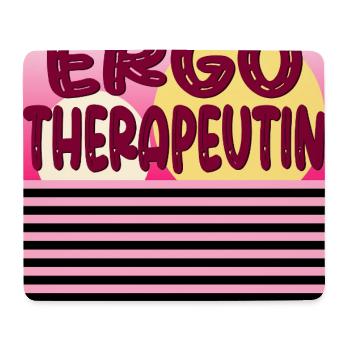 ERGOTHERAPEUTIN ERGOTHERAPIE - Mousepad (Querformat) - Weiß - Vorne