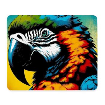 parrot - Mouse Pad (horizontal) - white - Front
