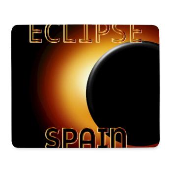 ECLIPSE SPAIN August 2026 - Mouse Pad (horizontal) - white - Front