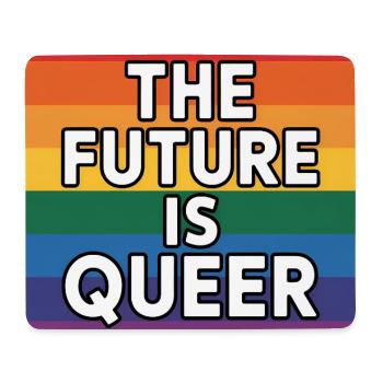 L’avenir est queer - Pride Tee - Tapis de souris (format paysage) - blanc - Devant