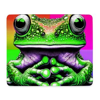 frog - Mouse Pad (horizontal) - white - Front