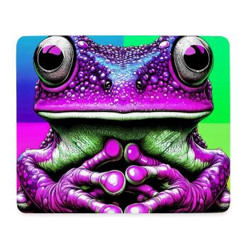 frog - Mouse Pad (horizontal) - white - Front