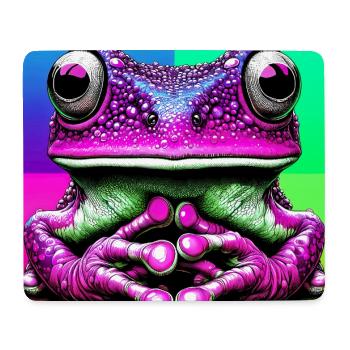 frog - Mouse Pad (horizontal) - white - Front