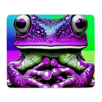 frog - Mouse Pad (horizontal) - white - Front