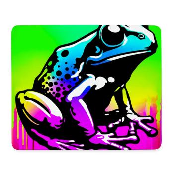 frog - Mouse Pad (horizontal) - white - Front