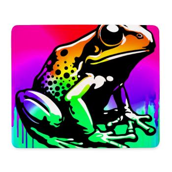 frog - Mouse Pad (horizontal) - white - Front