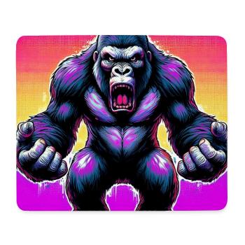 gorilla - Mouse Pad (horizontal) - white - Front