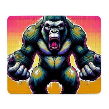 gorilla - Mouse Pad (horizontal) - white - Front