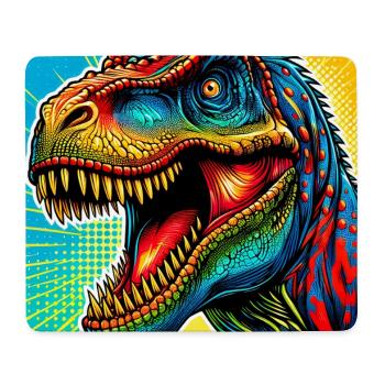 dinosaure - Tapis de souris (format paysage) - blanc - Devant