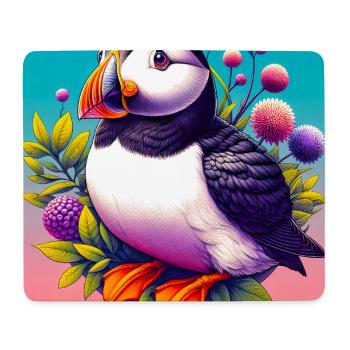 puffin - Mouse Pad (horizontal) - white - Front