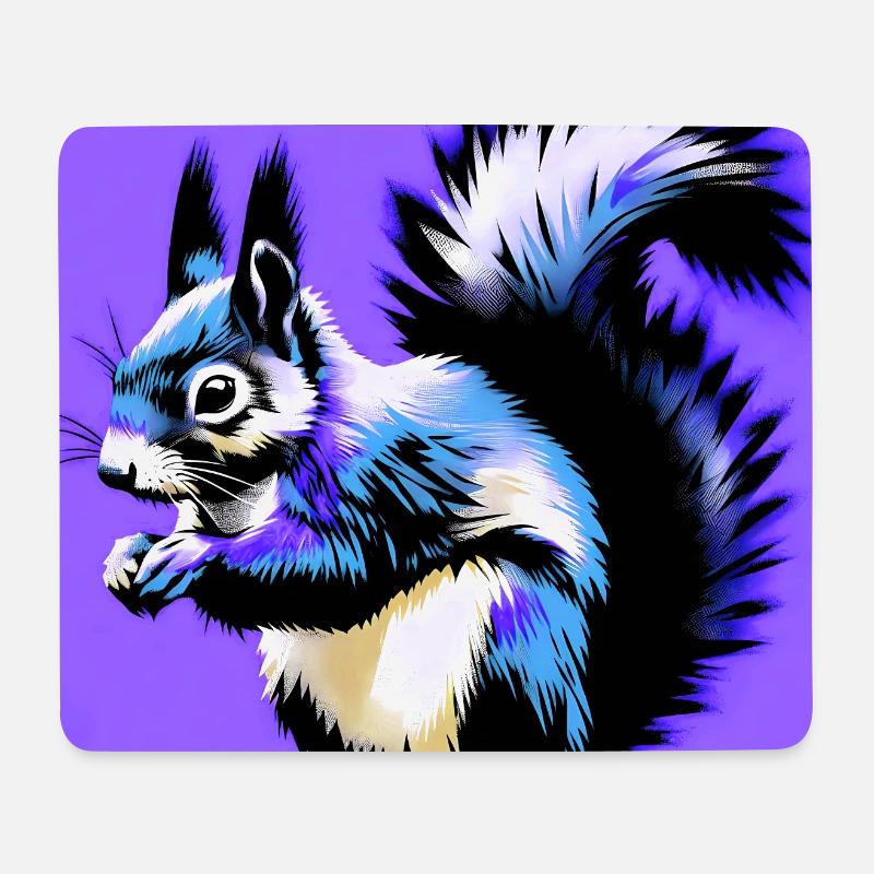 squirrel - Mouse Pad (horizontal) - white