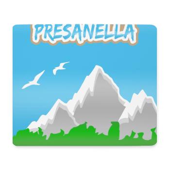Alpinisme Presanella - Tapis de souris (format paysage) - blanc - Devant