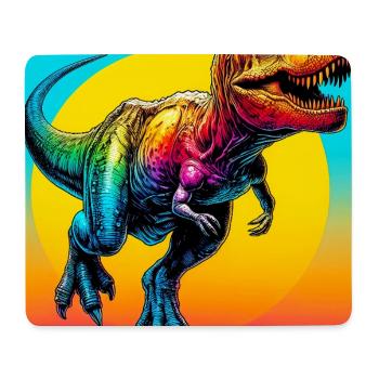 dinosaure - Tapis de souris (format paysage) - blanc - Devant