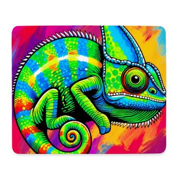 chameleon - Mouse Pad (horizontal) - white - Front