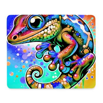 Gecko - Mousepad (Querformat) - Weiß - Vorne