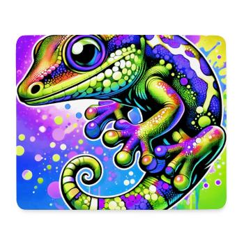Gecko - Mouse Pad (horizontal) - white - Front