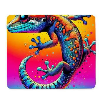 Gecko - Mousepad (Querformat) - Weiß - Vorne