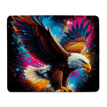 aigle - Tapis de souris (format paysage) - blanc - Devant