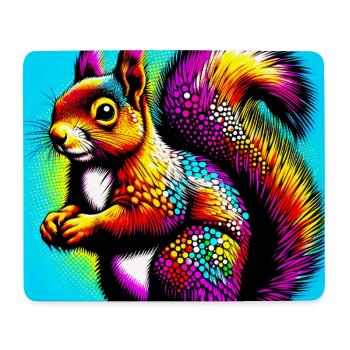 squirrel - Mouse Pad (horizontal) - white - Front
