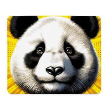 panda - Tapis de souris (format paysage) - blanc - Devant
