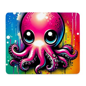 Octopus - Mouse Pad (horizontal) - white - Front