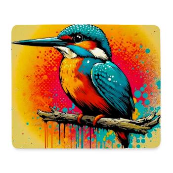 kingfisher - Mouse Pad (horizontal) - white - Front