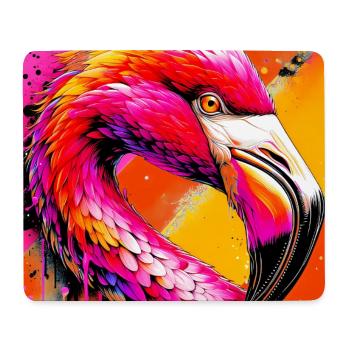 flamingo - Mouse Pad (horizontal) - white - Front
