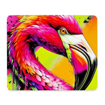 flamingo - Mouse Pad (horizontal) - white - Front