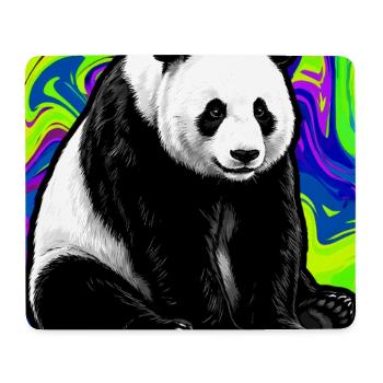Panda - Mousepad (Querformat) - Weiß - Vorne