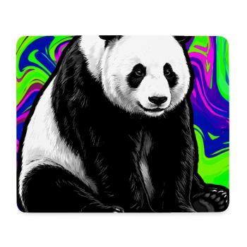 Panda - Mousepad (Querformat) - Weiß - Vorne