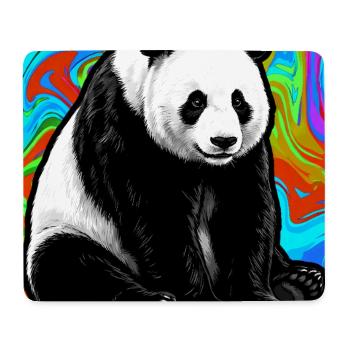 Panda - Mousepad (Querformat) - Weiß - Vorne