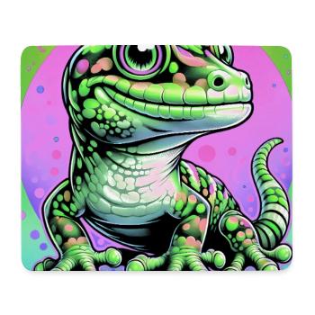 Gecko - Mouse Pad (horizontal) - white - Front