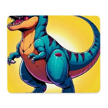 dinosaure - Tapis de souris (format paysage) - blanc - Devant