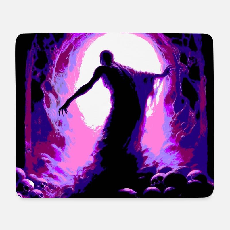 Funeral Night - Mouse Pad (horizontal) - white