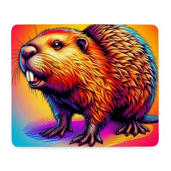 Bieber - Mousepad (Querformat) - Weiß - Vorne