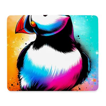 puffin - Mouse Pad (horizontal) - white - Front