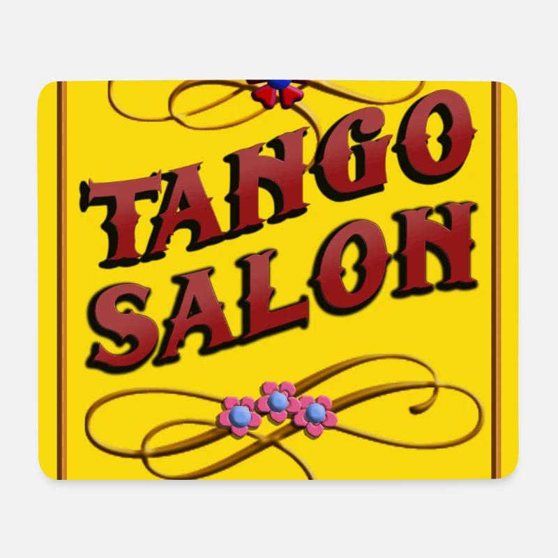 Tango Salon - Mousepad (Querformat) - Weiß