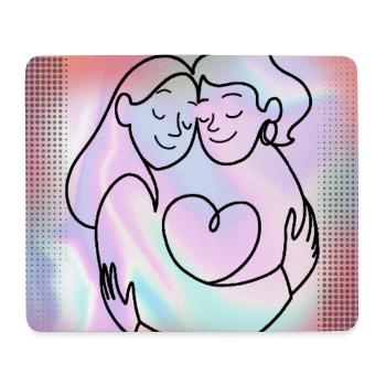 Favorite Human-Mother-Daughter-Sister-Girlfriend - Mouse Pad (horizontal) - white - Front