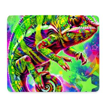 Chamäleon - Mousepad (Querformat) - Weiß - Vorne