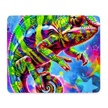 Chamäleon - Mousepad (Querformat) - Weiß - Vorne