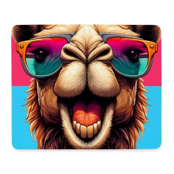 Kamel - Mousepad (Querformat) - Weiß - Vorne