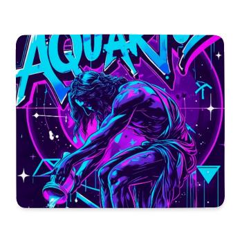 Aquarius - Mouse Pad (horizontal) - white - Front
