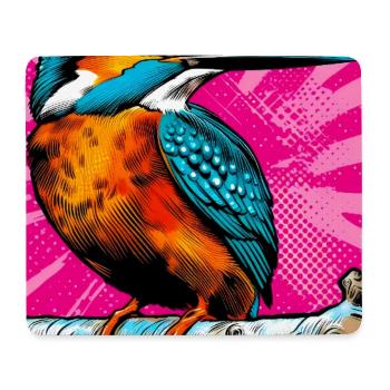 kingfisher - Mouse Pad (horizontal) - white - Front