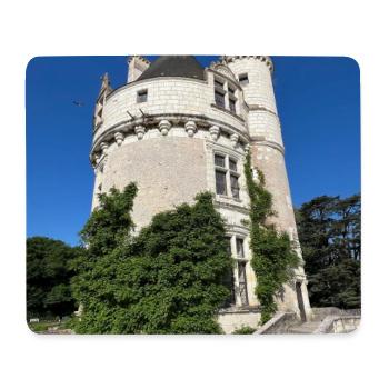 La tour des Marques - Tapis de souris (format paysage) - blanc - Devant