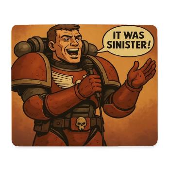 Hero of the Heretics – It Was Sinister - Mouse Pad (horizontal) - white - Front